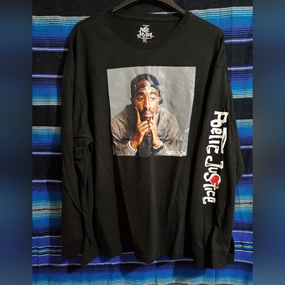 Poetic justice shirt Tupac Shakur